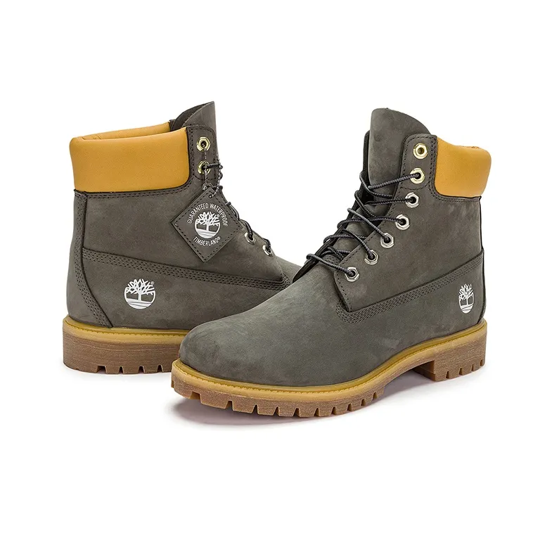 Timberland 6 Inch Premium Waterproof Boot 'Dark Green Nubuck'-4