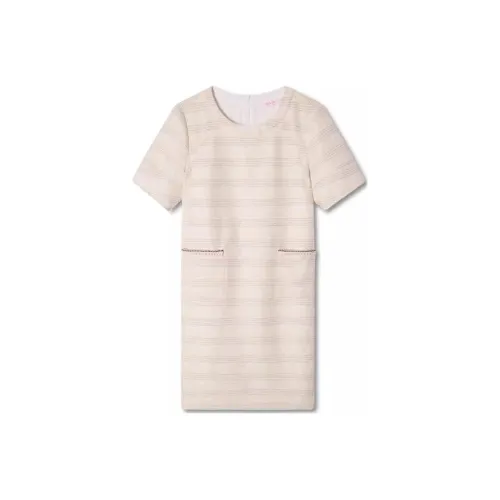 P.Salt Short-Sleeved Dresses Women's Apricot