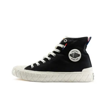 Palladium Palla Ace CVS Anti Slip And Wear Resistant Breathable High Top Canvas Shoes Unisex Black