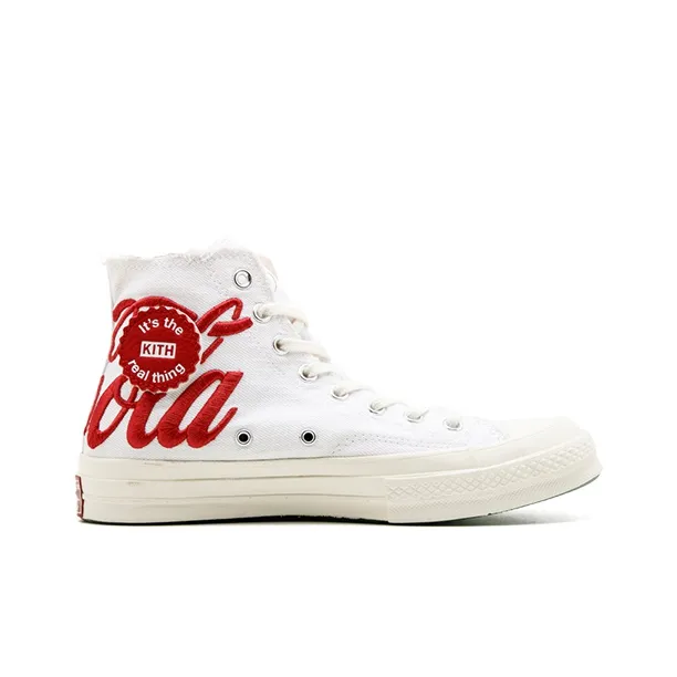 Converse Kith X Coca Cola X Chuck Taylor All Star Hi 70 'White Red'-1