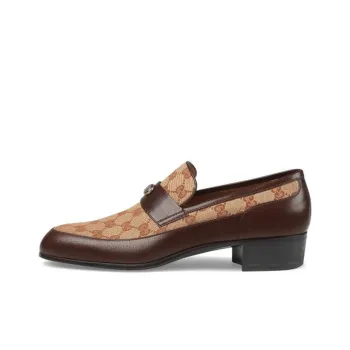 GUCCI Original GG Loafers With GUCCI Team Motif