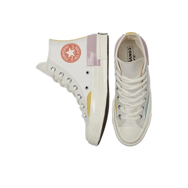 Converse Women's Chuck 70 High 'White Multi' Women's-4