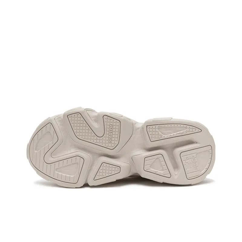 STARTER Rock Formation Series Chunky Sneakers Men Low Top White-5