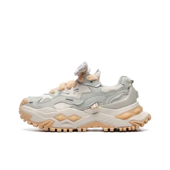 FILA FUSION Bianco Sneakers 'Grey Orange' Women's