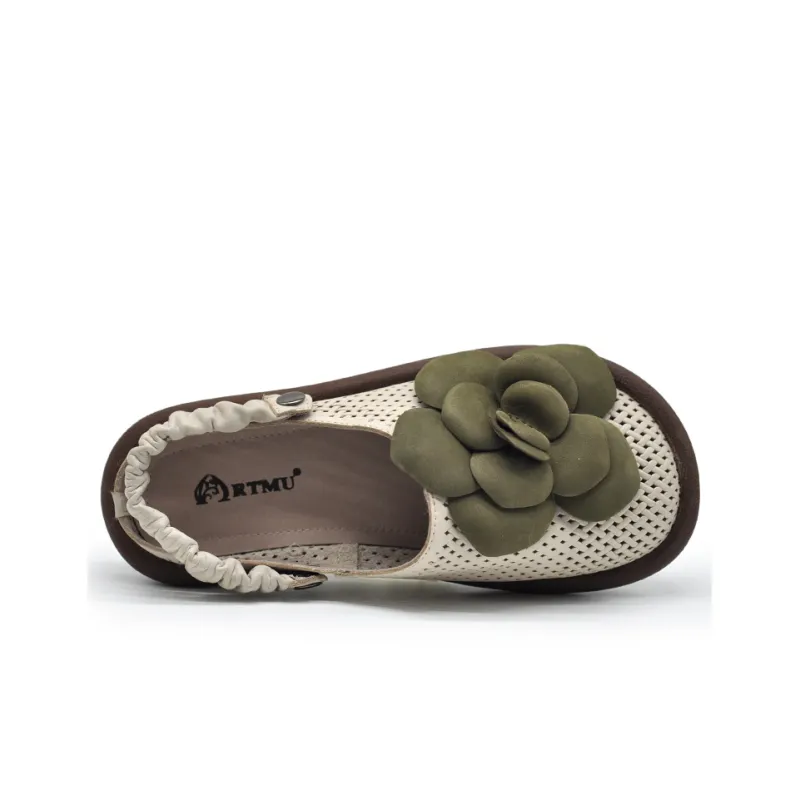 ARTMU Women's Casual Shoes Women's Low Top Ecru Coffee Floral/Beige White Orange Floral/Ecru Green Floral-14