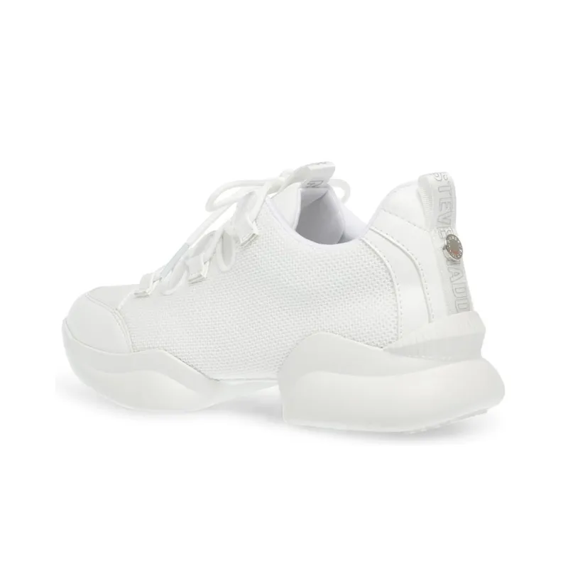 STEVE MADDEN Chunky Sneakers Women's Low-Top White-2