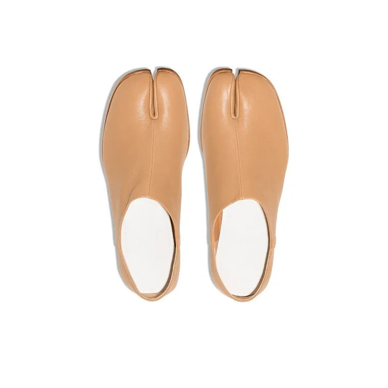 Maison Margiela Tabi Leather Babouche Shoes-2