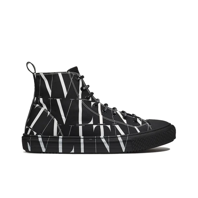 Valentino VLTN Giggies High Top Black White-1