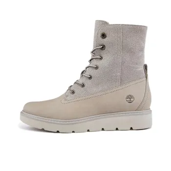 Timberland Auth Teddy Fleece Wide Fit 'Winter White Nubuck' Women's