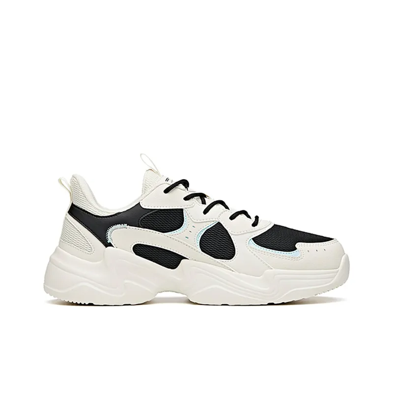 Anta Abrasion Resistant Coverage Lightweight Slip Resistant Low Top Chunky Sneakers Men's-2