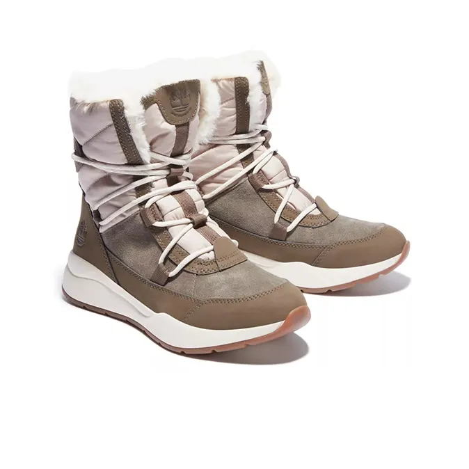 Timberland Boroughs Outdoor Boots Women's Pink/Brown-3