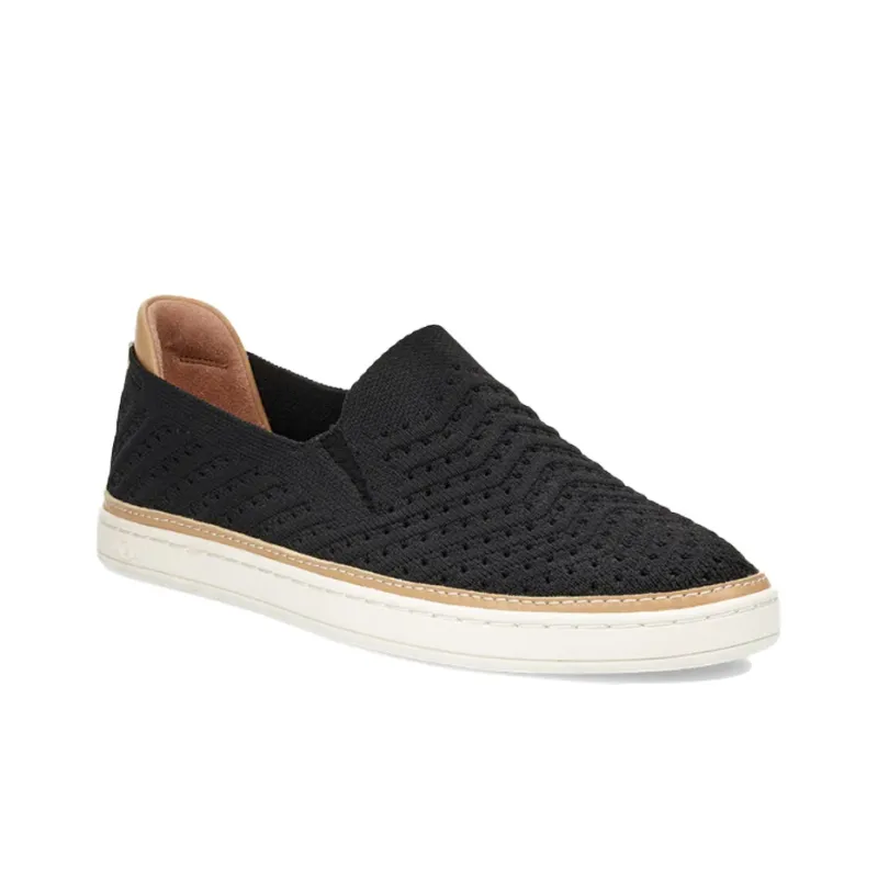 UGG Sammy Chevron Sneaker 'Black' Women's-2