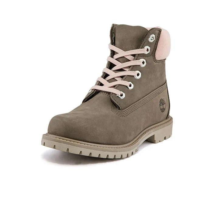 Timberland Premium 6 Inch Waterproof Boot 'Olive Nubuck' Women's-1