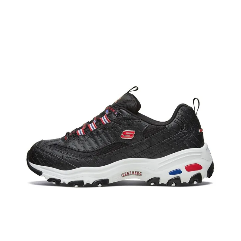 Skechers Snickers X Skechers D Lites 1.0 Low Top Daddy Shoes Black Women's-0