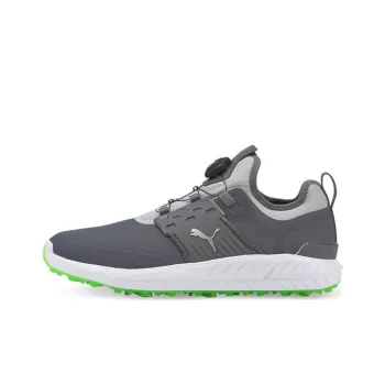 PUMA IGNITE Disc Abrasion Resistant Breathable Low Top Golf Shoes Men's Light Green