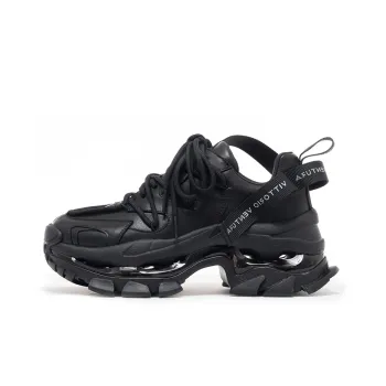 VITTORIO VENTURA Low Top Chunky Sneakers Women's Black