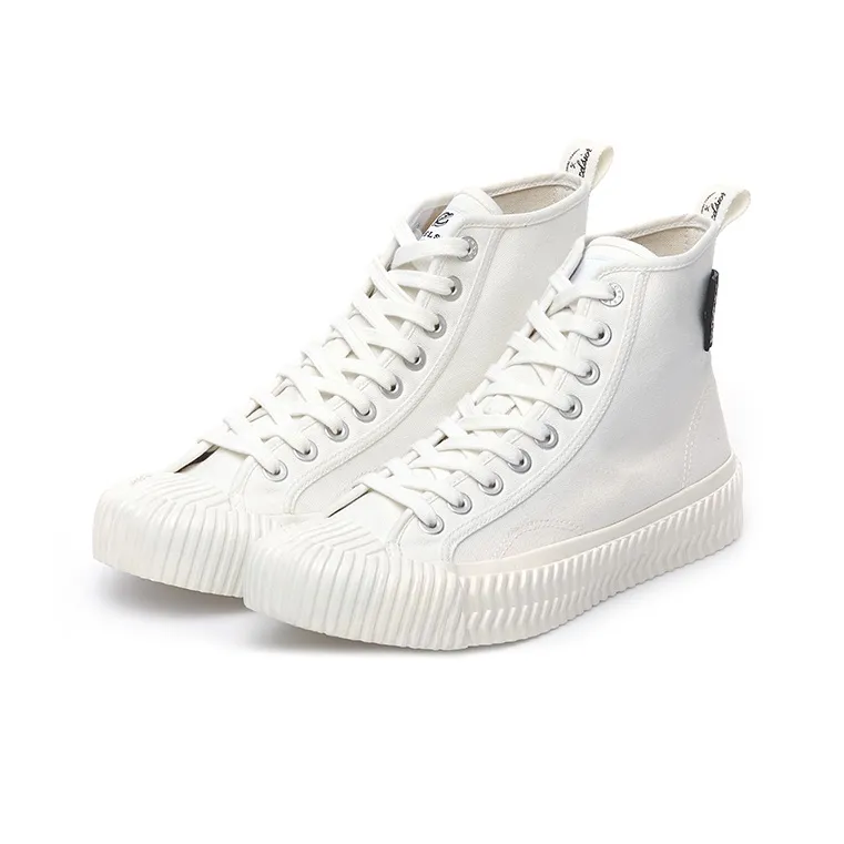 Excelsior Canvas Shoes Unisex High Top White-1
