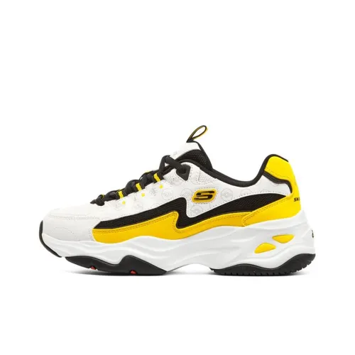 Skechers D'Lites 4.0 'White Yellow' Women's