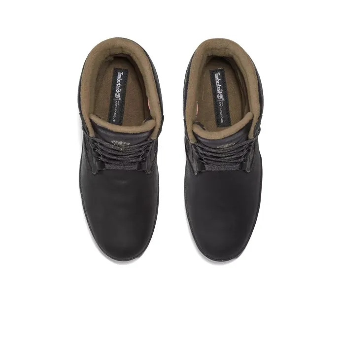 Timberland Pruce Mountain Thermal Abrasion Resistant Cushioning Short Outdoor Boots Black-3