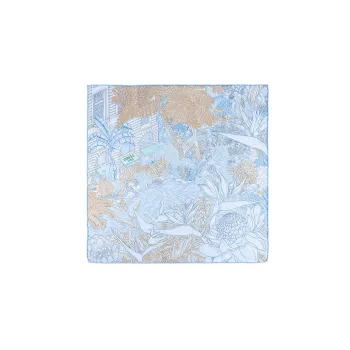 HERMES Faubourg Silk Scarves Women's