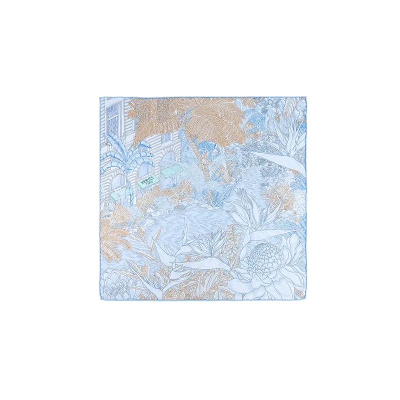 HERMES Faubourg Silk Scarves Women's-0