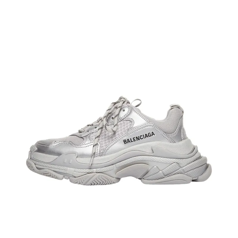 Balenciaga Triple S Silver Women's-0