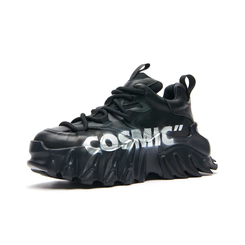 KEDDO 2.0 Chunky Sneakers Unisex Low Top Black-1
