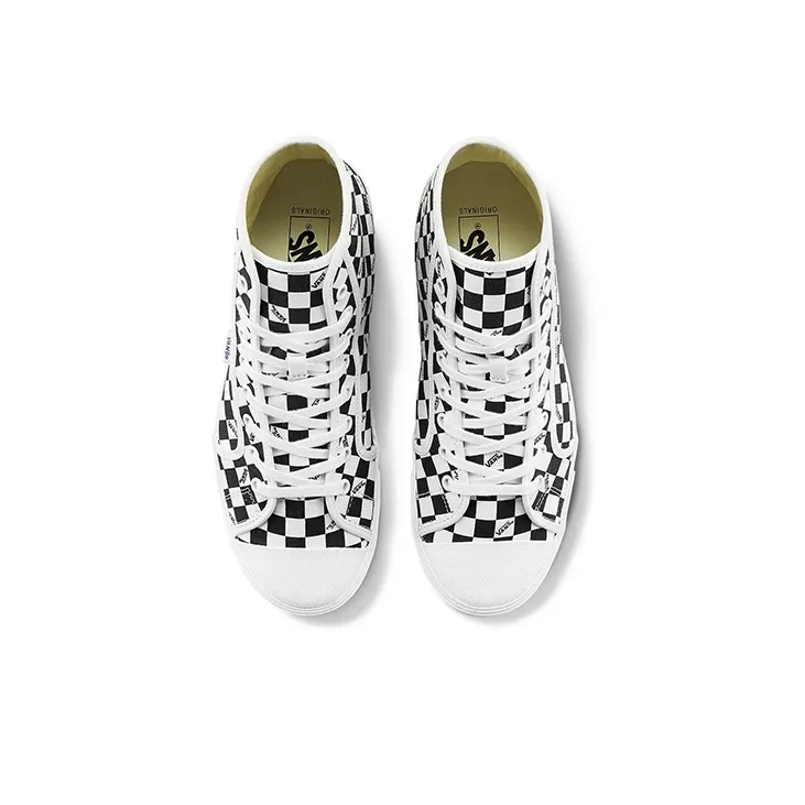 Vans Og Style 23 Lx High top Canvas Shoes Black/White-3