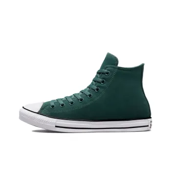Converse Chuck Taylor All Star Anti-Slip And Wear-Resistant Lightweight High-Top Canvas Shoes Unisex Dark Green