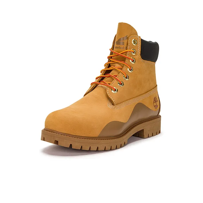 Timberland Heritage 6 Inch Waterproof Boot 'Wheat Nubuck With Brown'-2