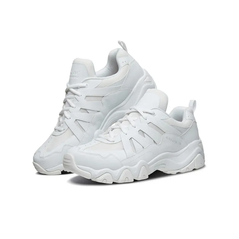 Skechers D Lites 2.0 Monster Sweetheart Dad Shoes White-2