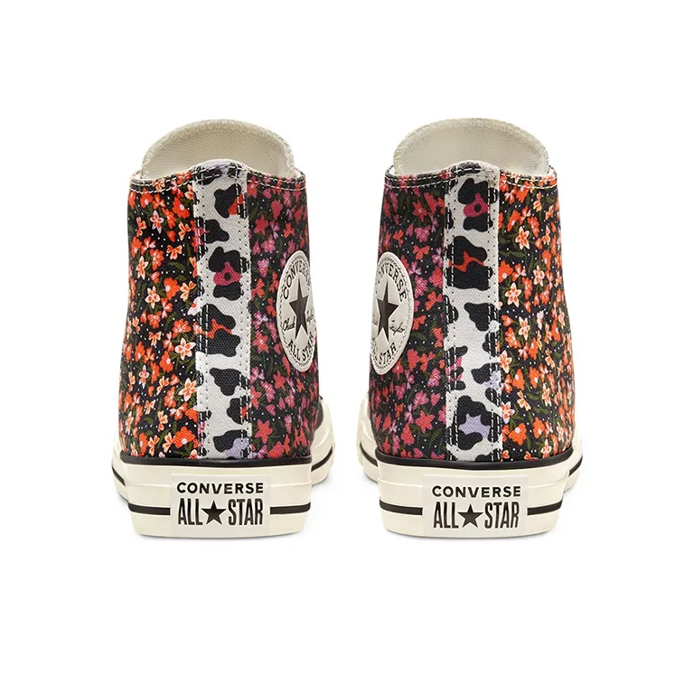 Converse Twisted Summer Chuck Taylor All Star High Top Floral Sneakers 'Red Pink Green' Women's-3