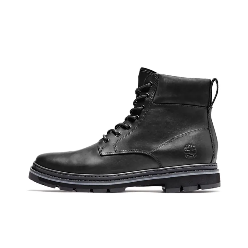 Timberland Port Union Waterproof Boots 'Black Full Grain'-0