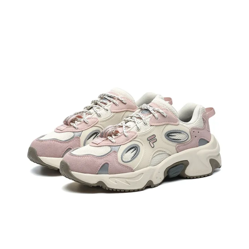 FILA FUSION Raccoon Sneakers 'Pink Cream White' Women's-2