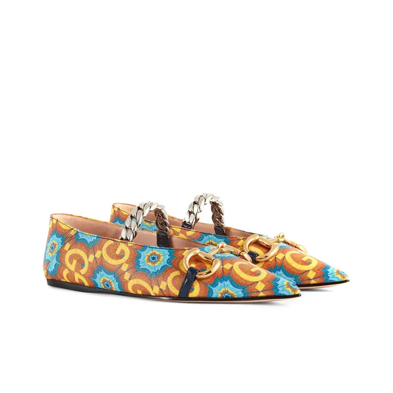 GUCCI Casual Single Shoes Women's Multicolor-1