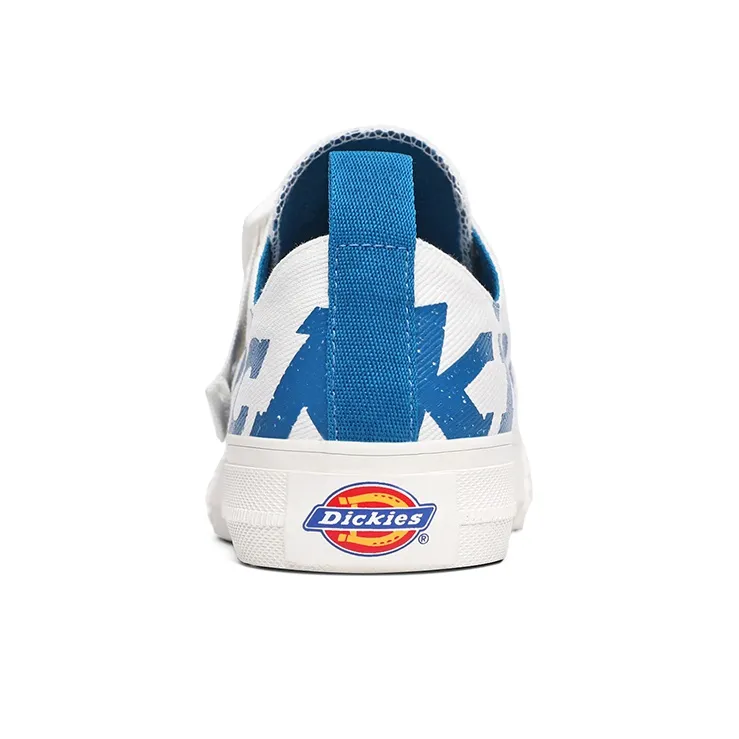 Dickies Canvas Shoes Unisex Low Top Blue-3