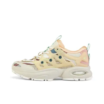 Kappa Cushioning, Slip Resistant, Abrasion Resistant Coverage Low Top Chunky Sneakers Unisex White