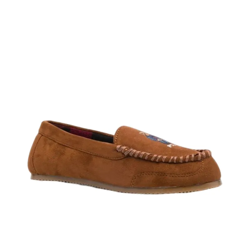 Polo Ralph Lauren Flat Shoes Women's Brown-1