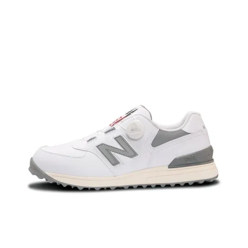 New Balance NB 574 Golf Shoes Unisex Low-Top White/Gray