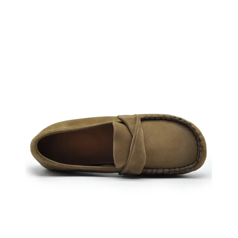 ARTMU Women's Casual Shoes Women's Low Top Coffee/Light Khaki-10