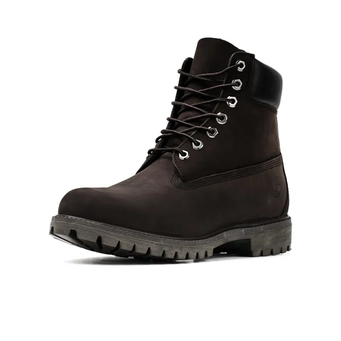 Timberland Icon 6'' Premium Wide Fit Boots 'Dark Brown Nubuck'-1