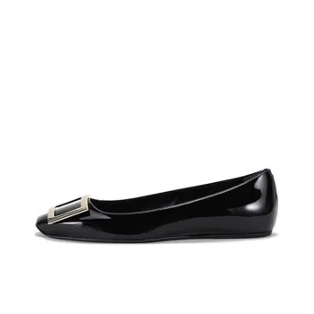 Roger Vivier Trompette Buckle Ballerina Flats Women's