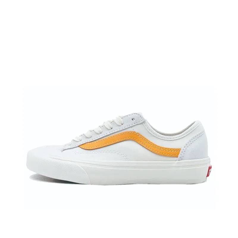 Vans Style 36 Canvas Shoes White/Yellow-0