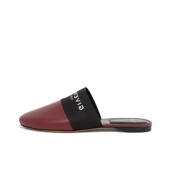 GIVENCHY Bedford Mules Women's Red Black