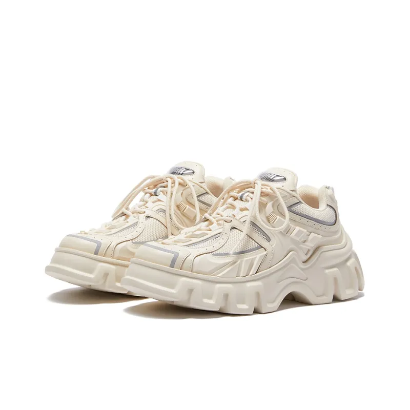 OGR Mecha Heavy Gravity Collection Chunky Sneakers Unisex Secret Apricot-2