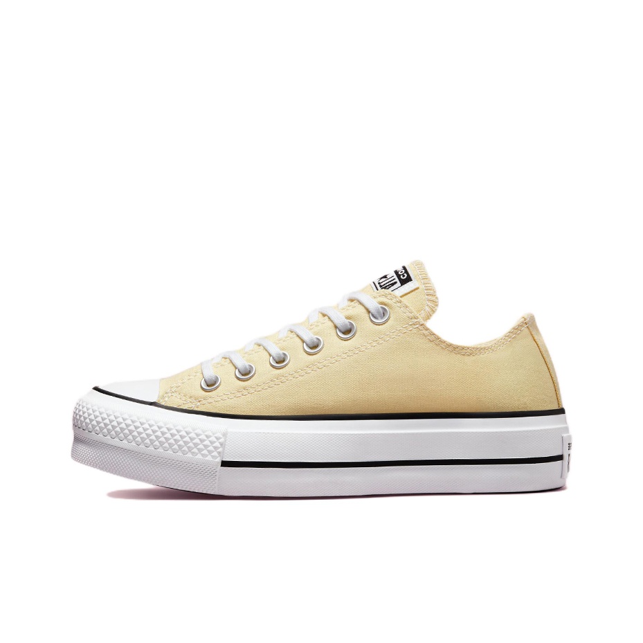 Chuck Taylor All Star Women s Converse Lift Platform Low Seasonal Color Lemon Drop Women s POIZON