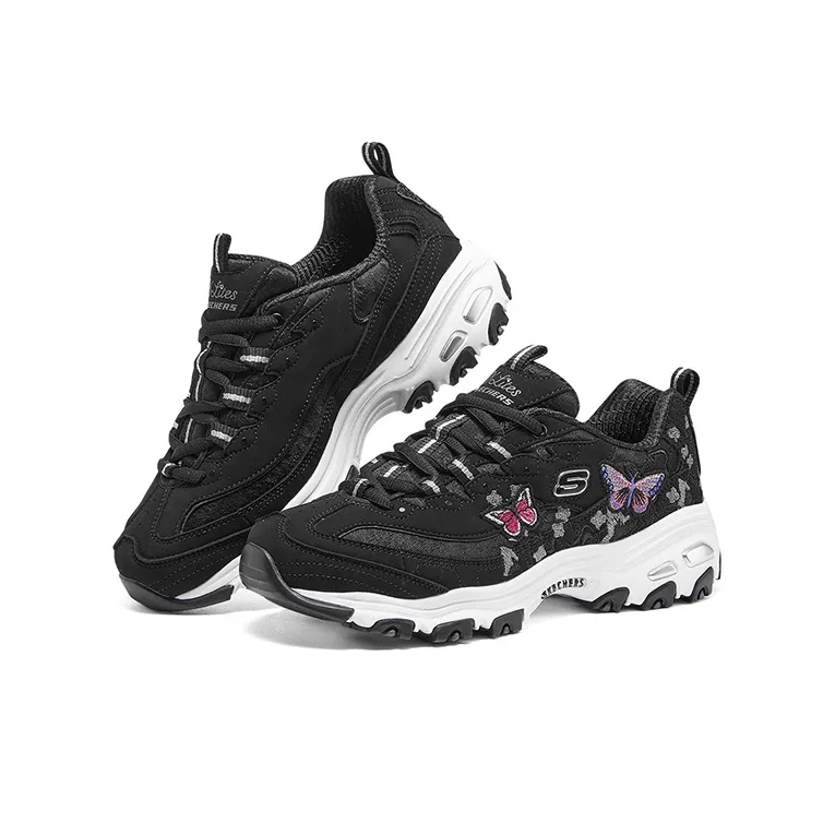 Skechers D'Lites 'Black' Women's-4