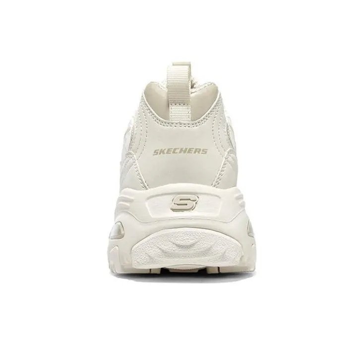 Skechers D'LITES 1.0 'Cream White' Women's-2