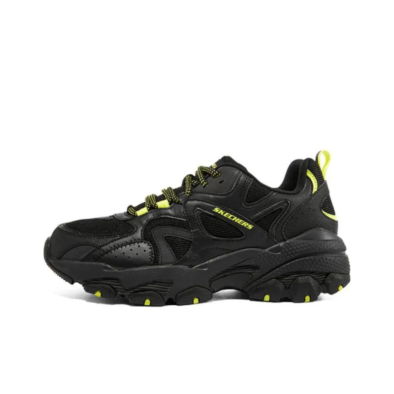 Skechers DLites Sneakers 'Black Yellow'-0