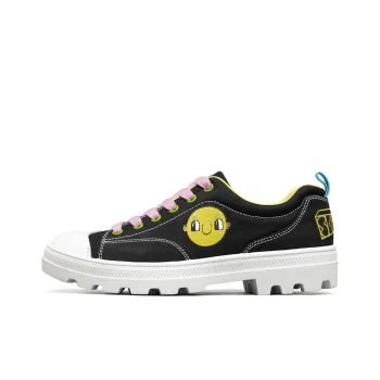 Skechers Jeremyville X Skechers Roadies Low Top Canvas Shoes Black Women's